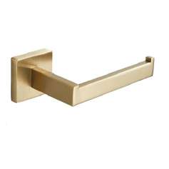 PORTA PAPEL HIGIÊNICO INOX 304 DOURADO REPOSIÇÃO